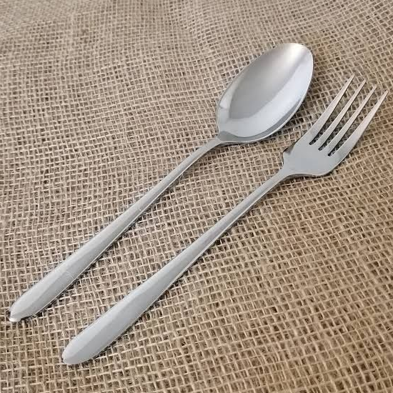 قاشق و چنگال استیل 12 پارچه