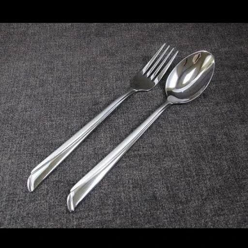 قاشق و چنگال استیل 12 پارچه