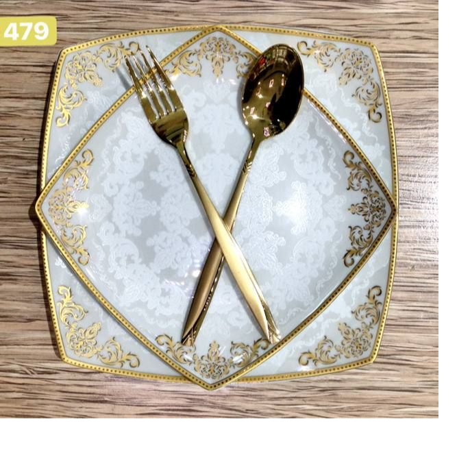 چینی پردیس طرح دلوین طلایی 30 پارچه